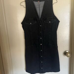 Free People Blak demin drees